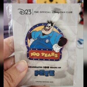 Disney D23 Celebrates 100 Years of Pete Limited Edition Pin